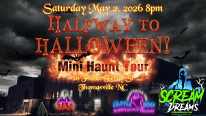 Spooky's Halfway to Halloween Event: Scream Dreams Mini Haunt Tour