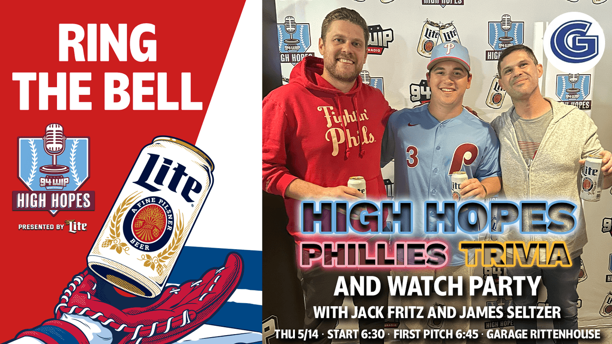 High Hopes Phils Party: Trivia, Prizes & $6 Miller Lites!