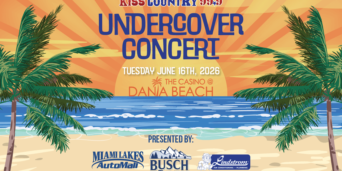 Undercover Concert Ticket Hit: Miami Lakes AutoMall 2 | KISS Undercover Concert Ticket Hit: Miami Lakes AutoMall 2 | KISS