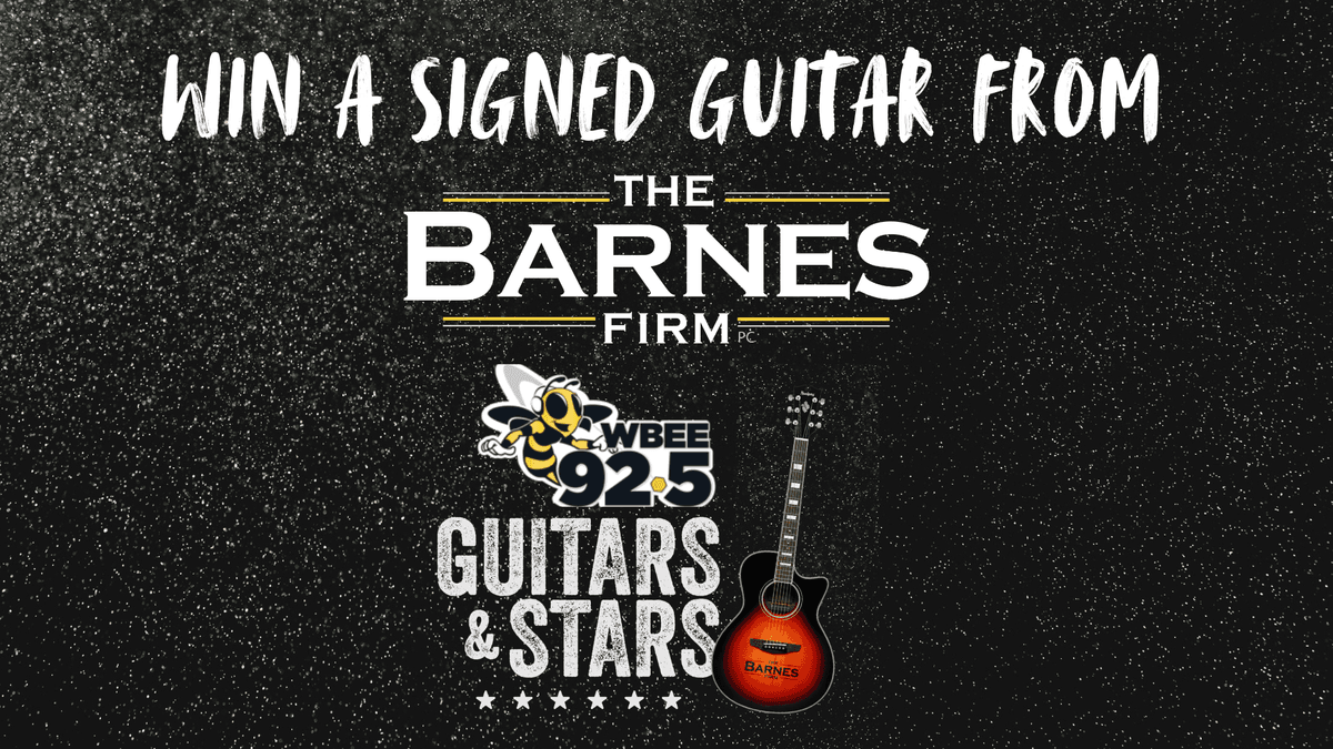 WBEE: The Barnes Firm Guitars & Stars Guitar Giveaway