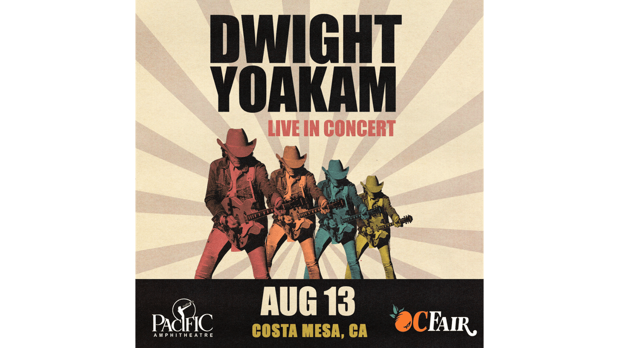 Dwight Yoakam at the OC Fair Tickets with Heather!