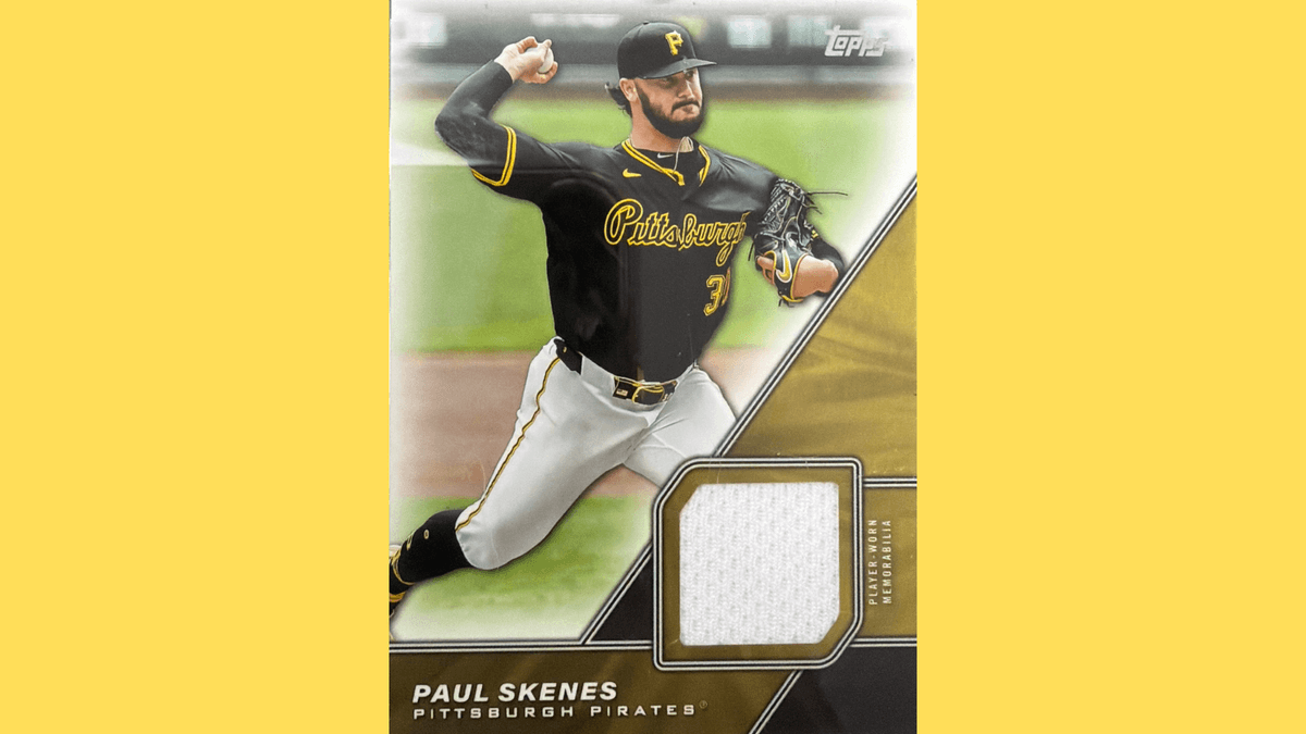 Win a 2026 Topps Skenes Jersey Relic Card