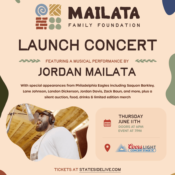 Mailata Family Foundation Launch Concert