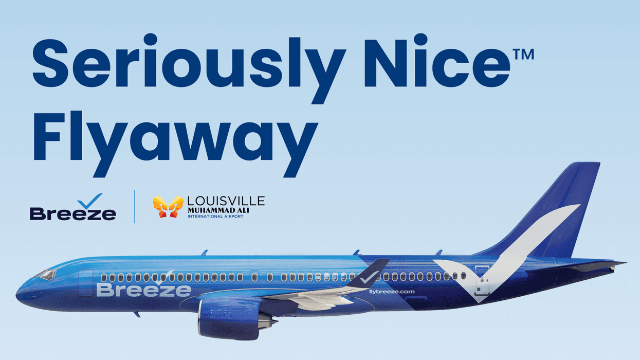 Fly Breeze Airways from Los Angeles to Louisville and visit the Louisville Slugger Museum