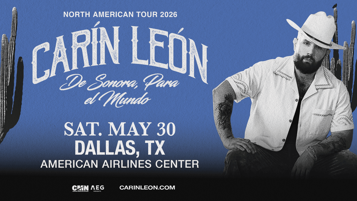 Listen for your chance to win tickets to Carin Leon!