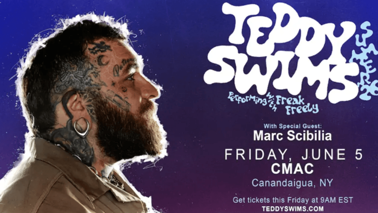 Kiss: Your chance to win tickets to see Teddy Swims at CMAC in Canandaigua