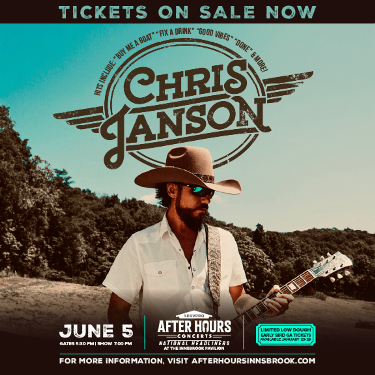 Win Tickets to Chris Janson!