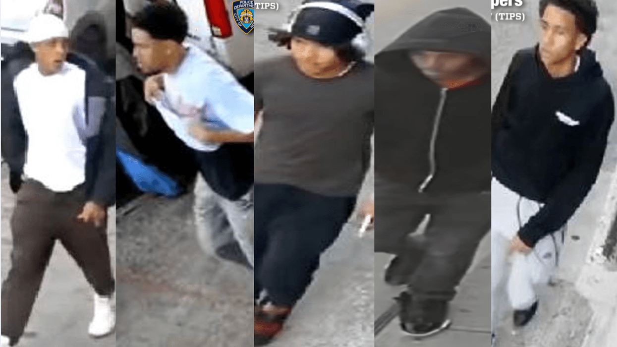 Victims punched, slashed in Manhattan phone robbery spree; 5 sought