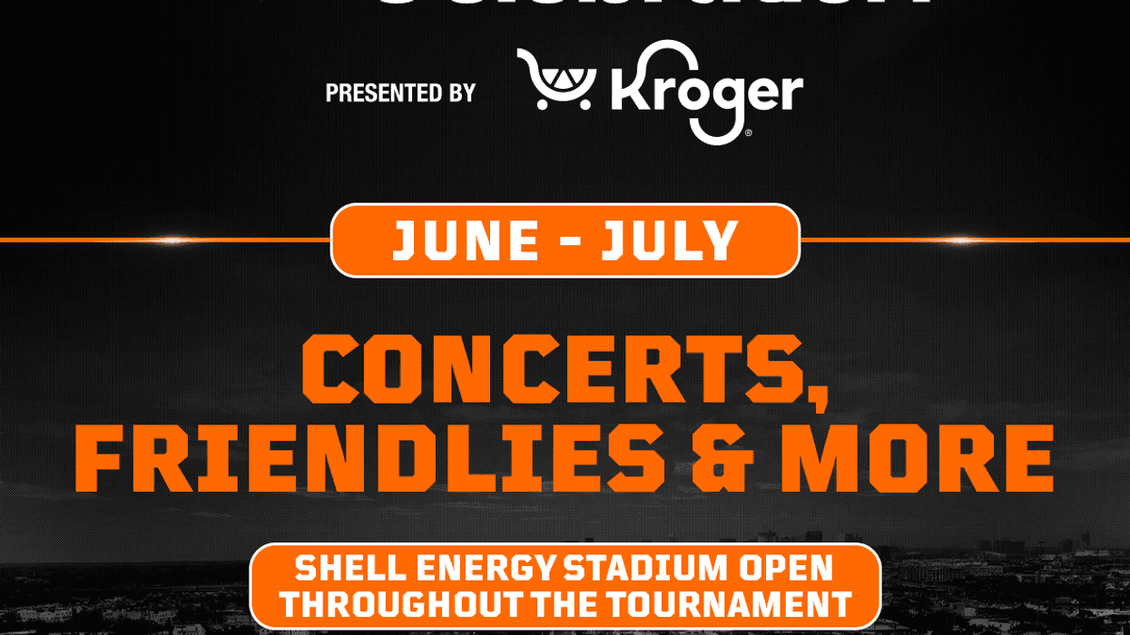 Your chance to win 2 passes to the Soccer Celebration and Live Viewing on June 12th at Shell Energy Stadium