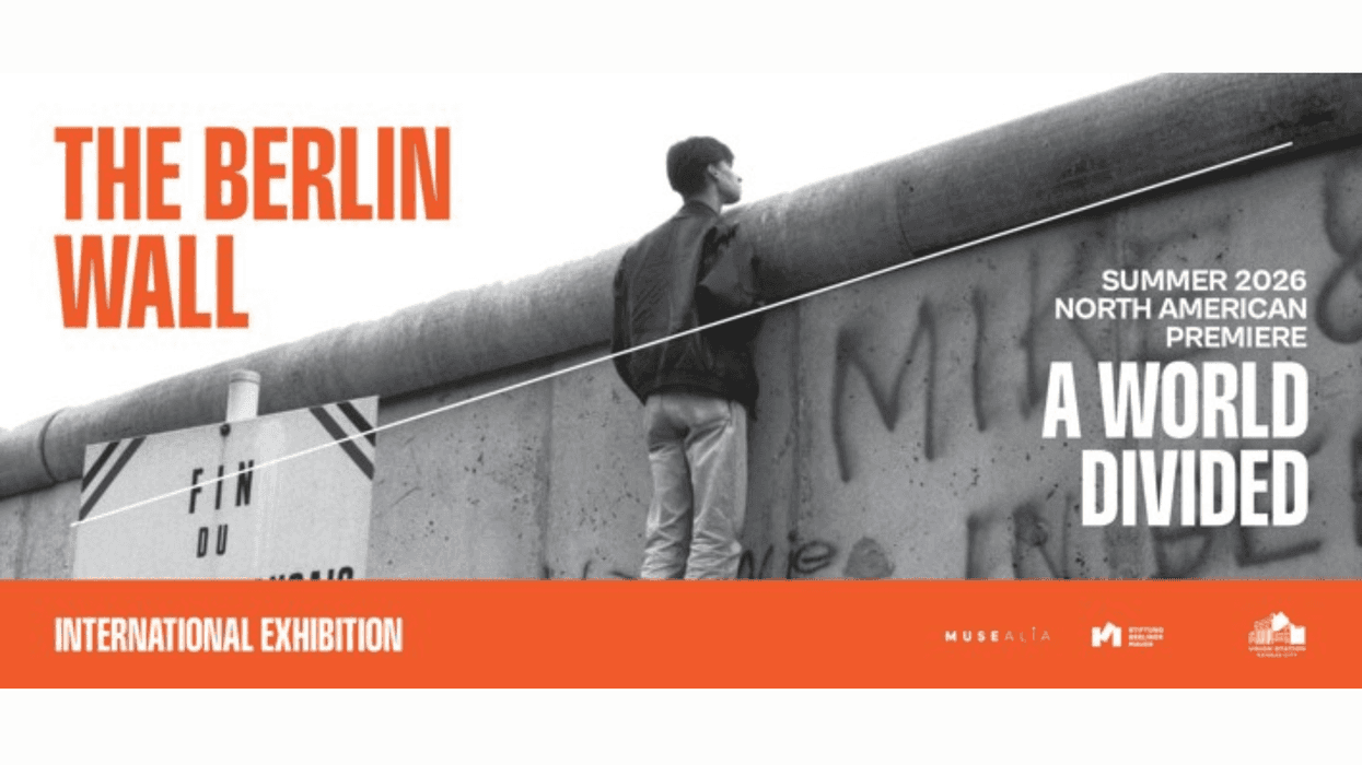 Register for a chance to win tickets to the Berlin Wall exhibit!