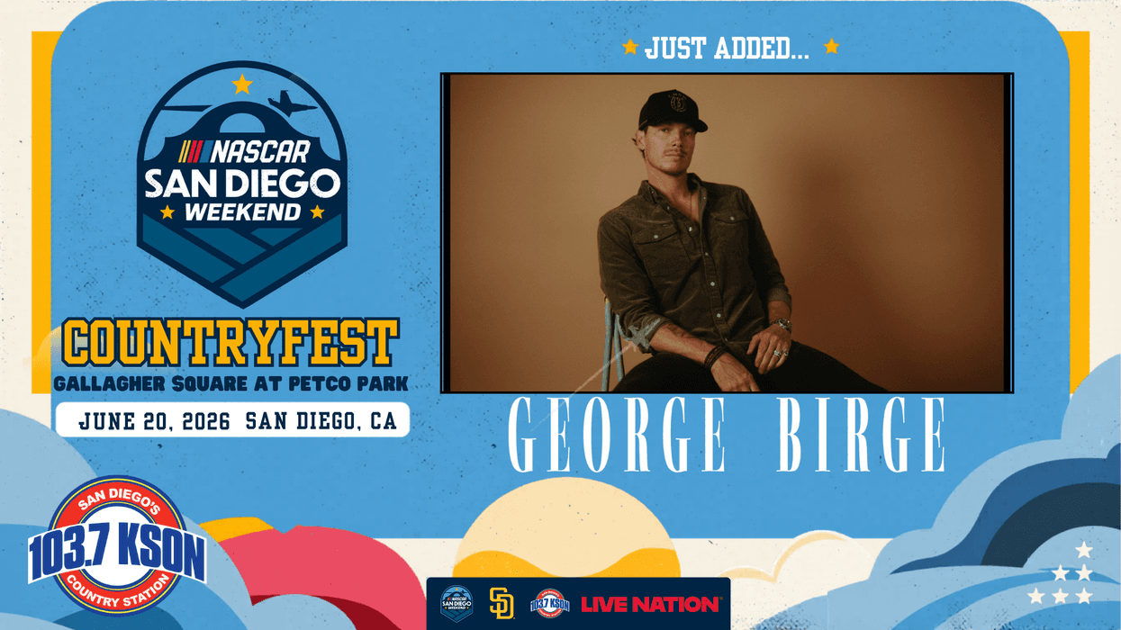 Just Added To KSON NASCAR Countryfest...GEORGE BIRGE!