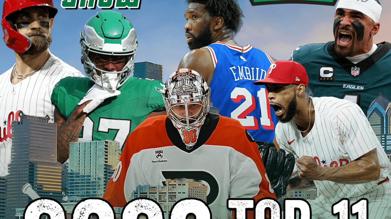 Top 11 athletes in Philly sports