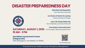 Join KCBS at San Mateo County Disaster Preparedness Day