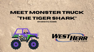 Billy Kidd w/ "The Tiger Shark" at West Herr Ford of Rochester