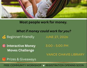 Access Point Community Center Free Investment Workshop