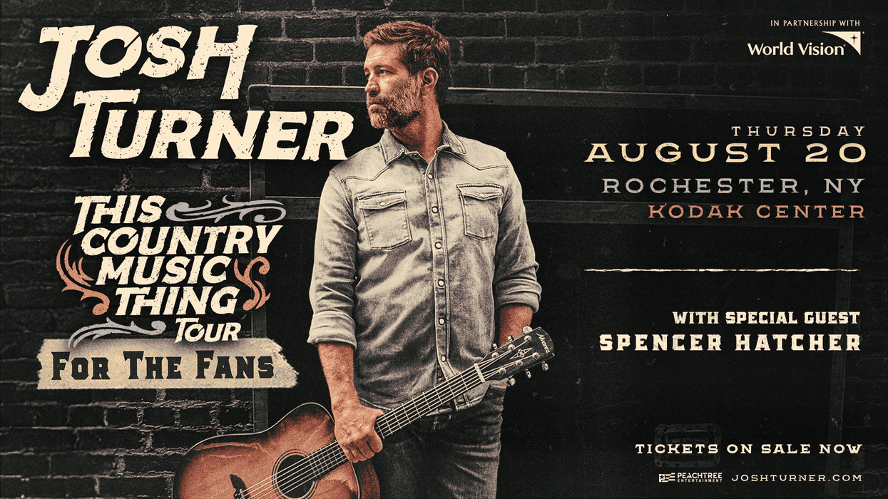 WBEE Your chance to win a pair of tickets to see Josh Turner at Kodak Center
