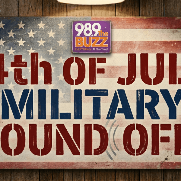 98.9 The Buzz 4th Of July Military Sound Off