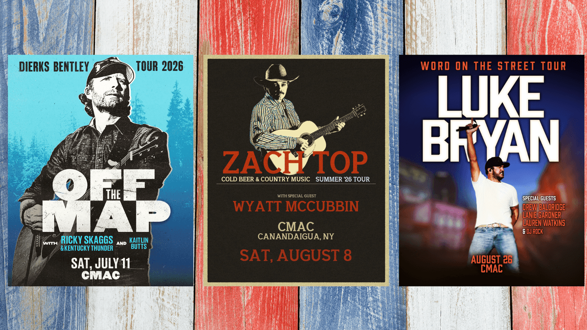 Patriotic Three Pack: Your chance to win a pair of tickets to Dierks Bentley, Zach Top AND Luke Bryan at CMAC