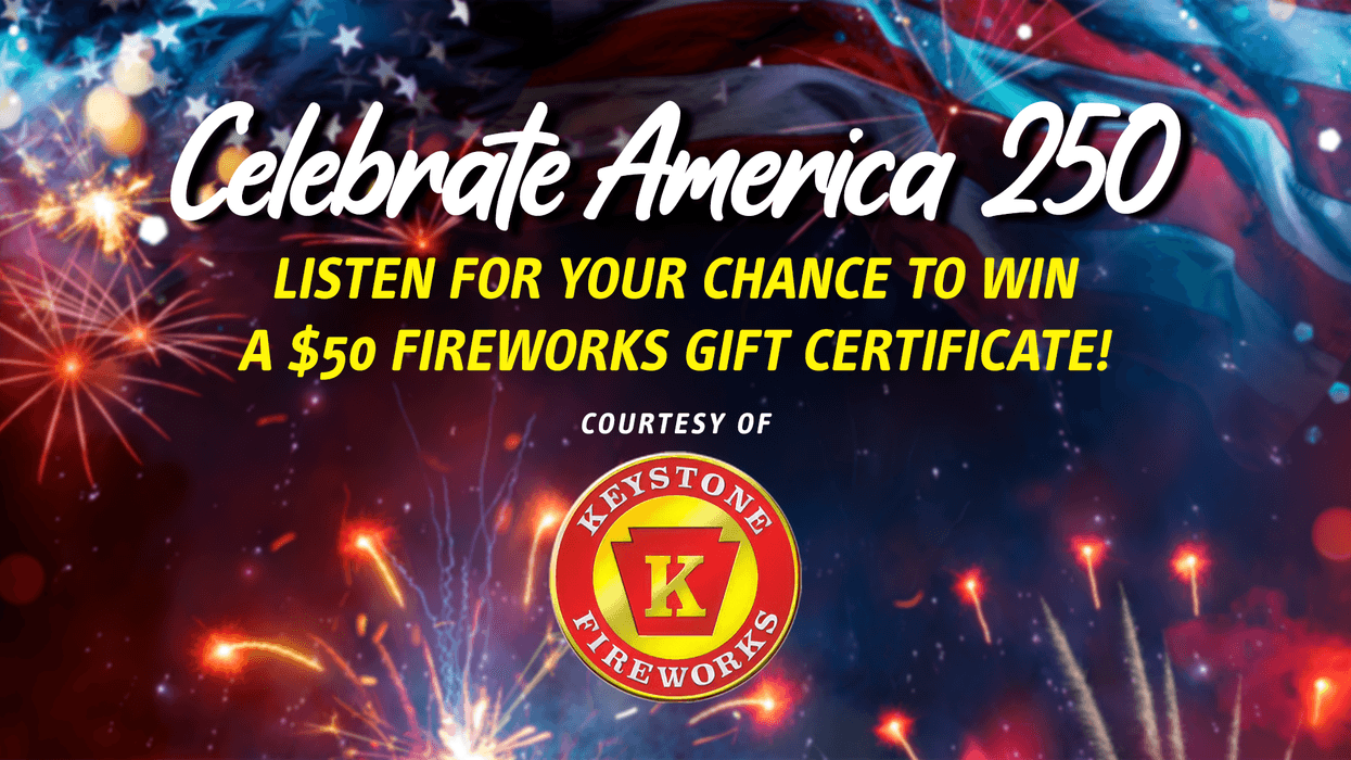 Froggy 101 Has Your Chance to win Gift Certificates to Keystone Fireworks