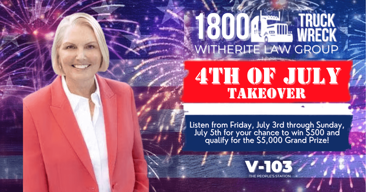 Win $5,000! It's the 1-800-TruckWreck 4th of July Weekend Cash Giveaway