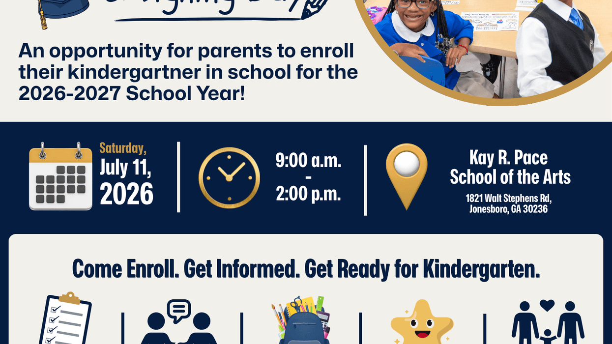 Clayton County Public Schools Kindergarten Round Up & Signing Day