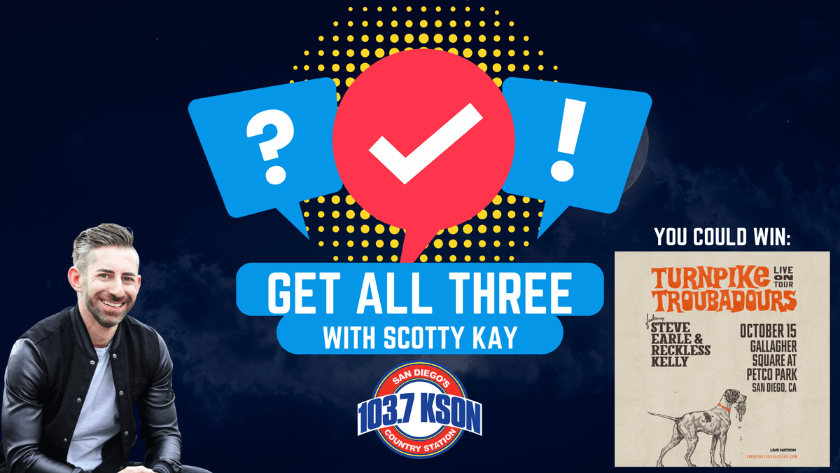 Get All 3 With Scotty Kay: Your Chance To Win Turnpike Troubadours Tickets