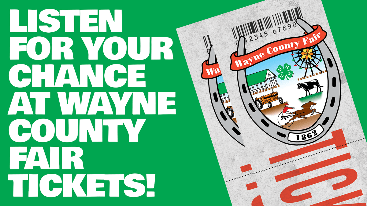 98.5 KRZ Has Tickets to the Wayne County Fair!