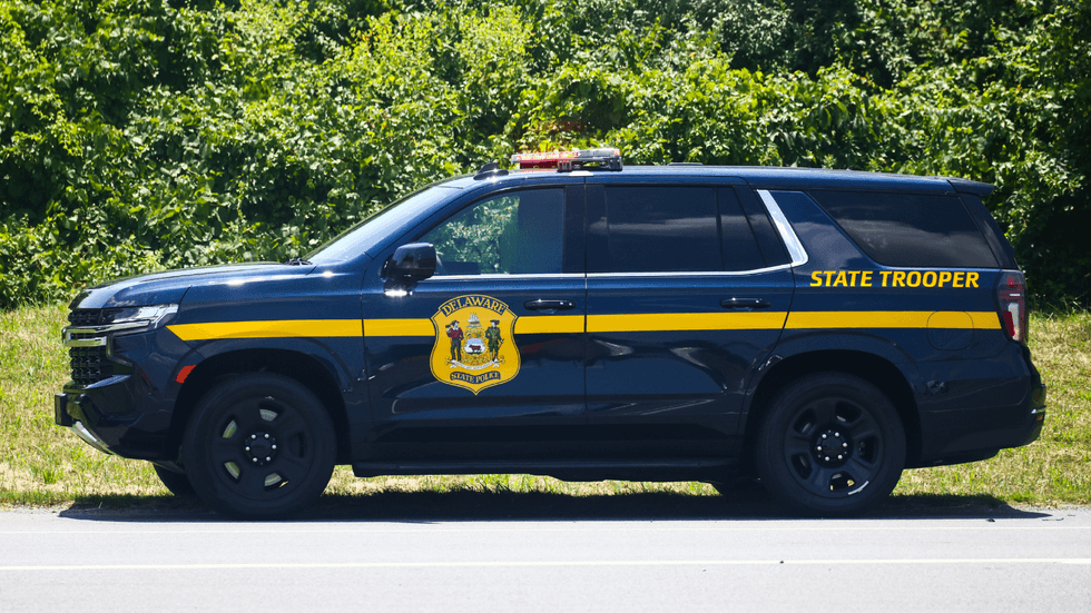 Woman arrested after violent car stop in Delaware