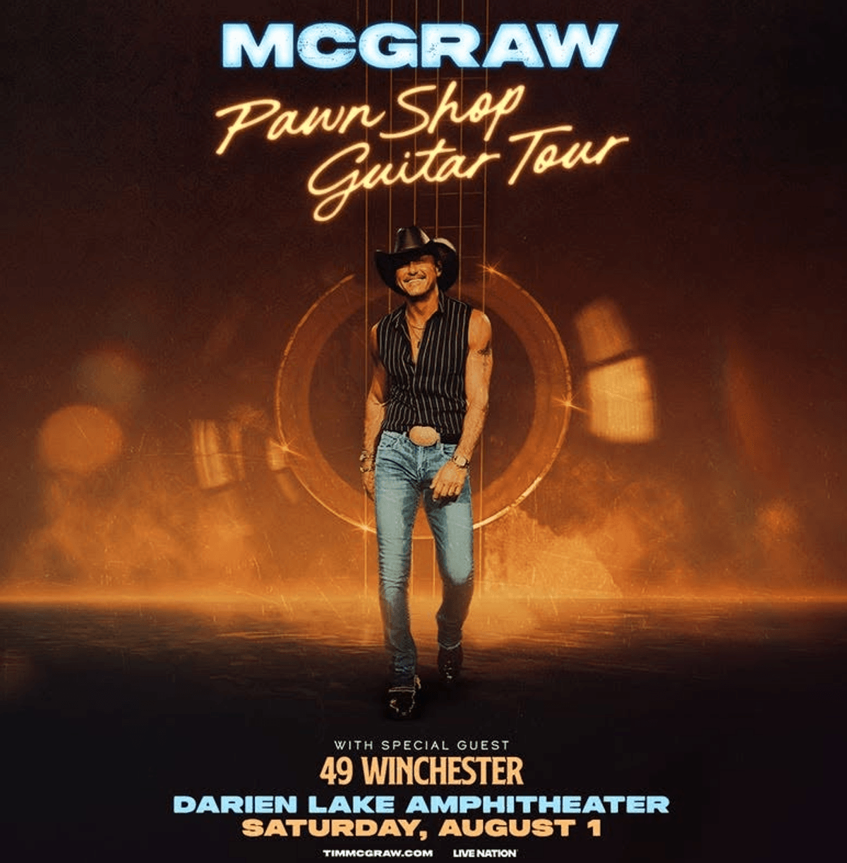 Enter for your chance to win a pair of tickets to Tim McGraw 8/1