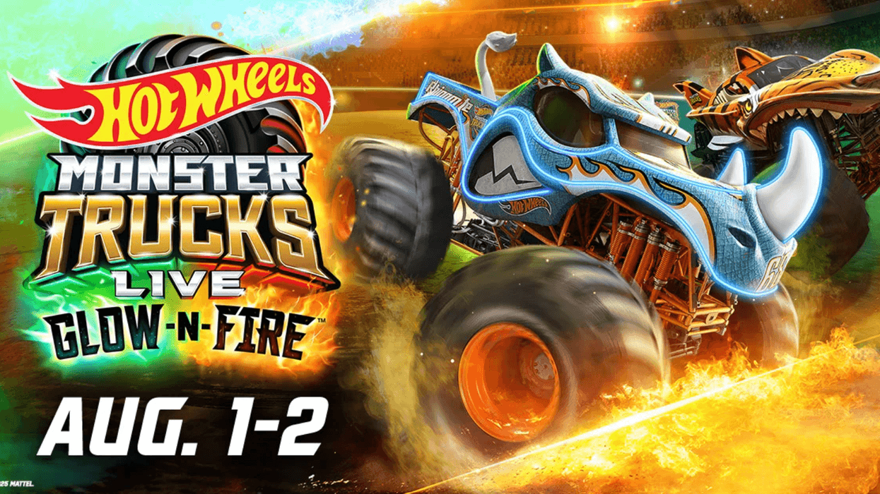 Your chance to win 4 tickets to Hot Wheels Monster Trucks Live