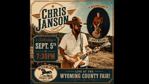Chris Janson at The Wyoming County Fair