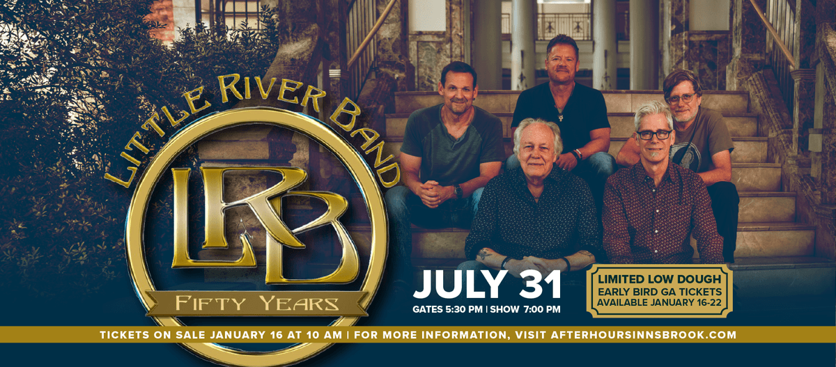 Win tickets to see Little River Band!