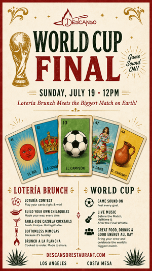 World Soccer Finals Loteria Brunch