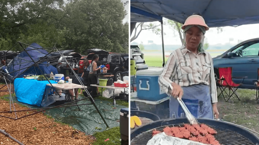 Southeast Asian Market returns to FDR Park 1 week after severe weather destroyed stands