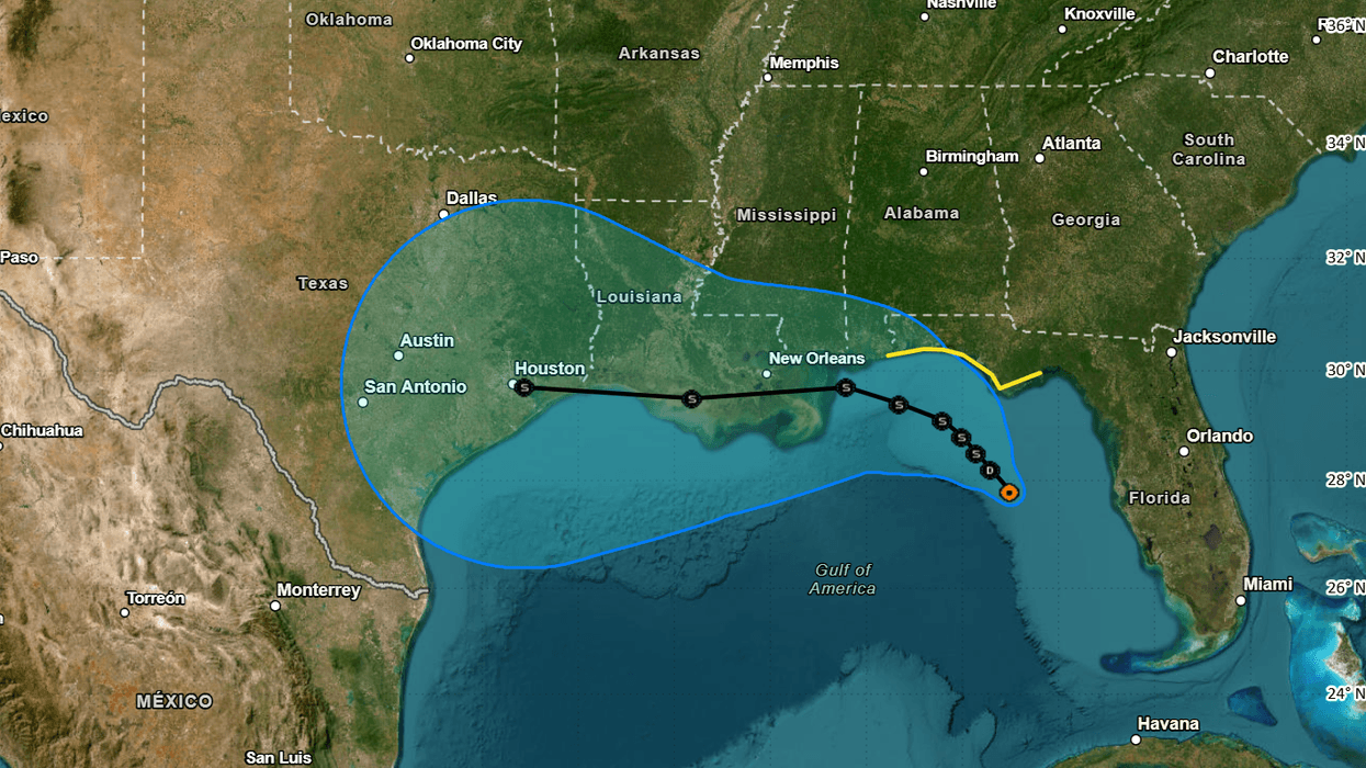 Tropical Depression Two forms in the Gulf, to skirt Louisiana and hit Texas as Tropical Storm Bertha