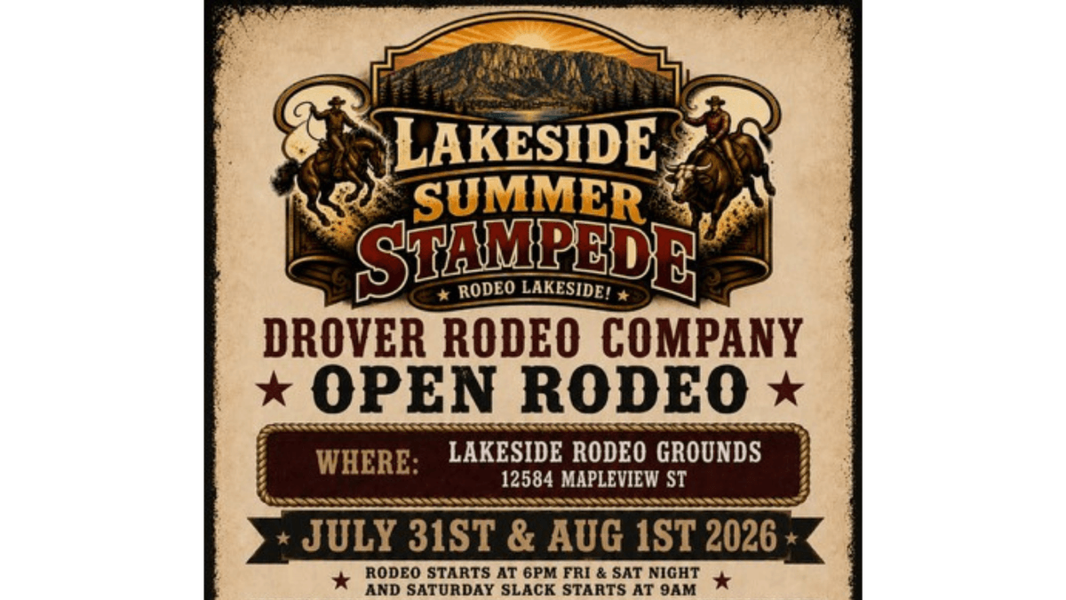 Enter For A Chance To Win Lakeside Summer Stampede Rodeo Tickets!