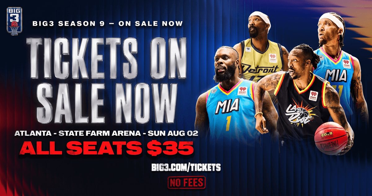 Win tickets to ICE Cube's BIG 3 Basketball 3 On 3 Tournament