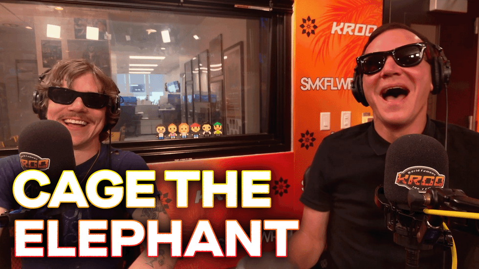Cage The Elephant with Klein. Ally. Show.