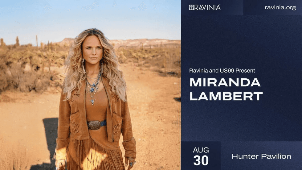 Listen for your chance to win tickets to Miranda Lambert