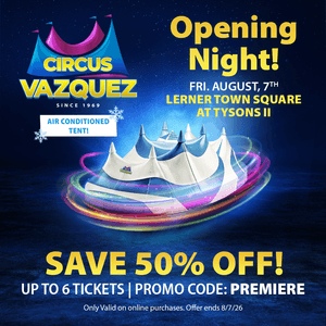 Circus Vazquez con Chepe en Tysons 8.7