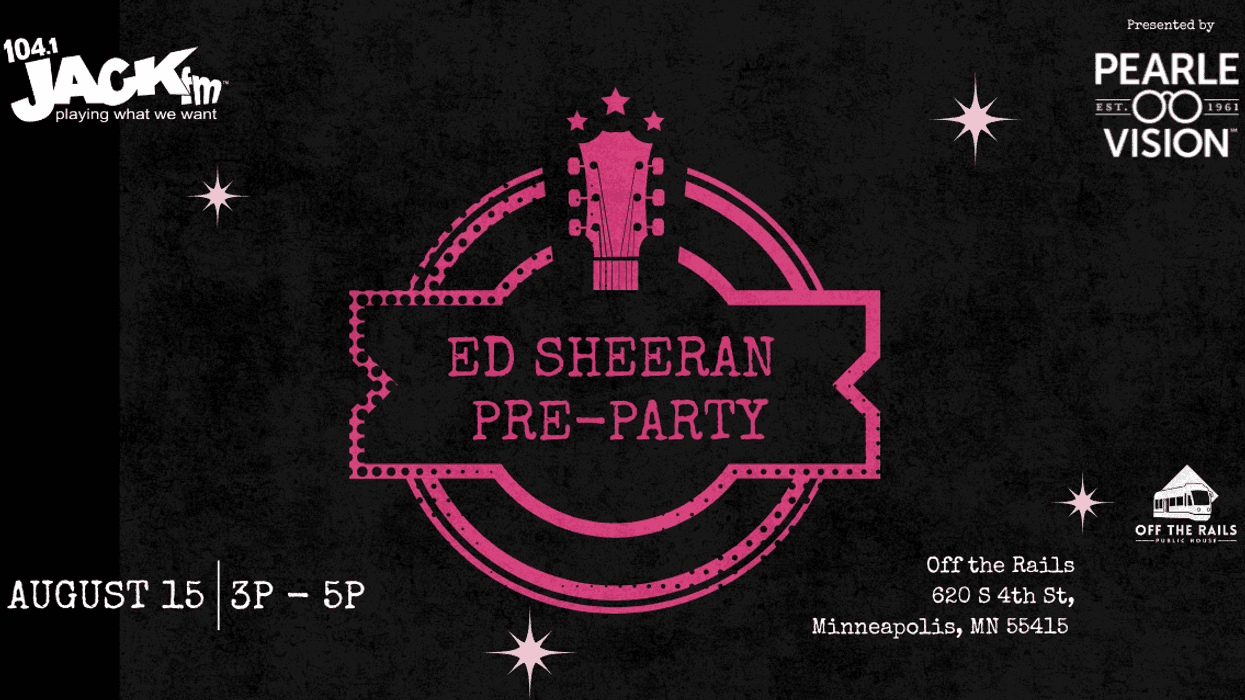 Join us for the Ed Sheeran Pre-Party