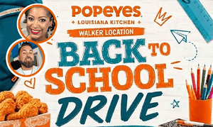 Tpot and Speedy live at Popeyes in Walker