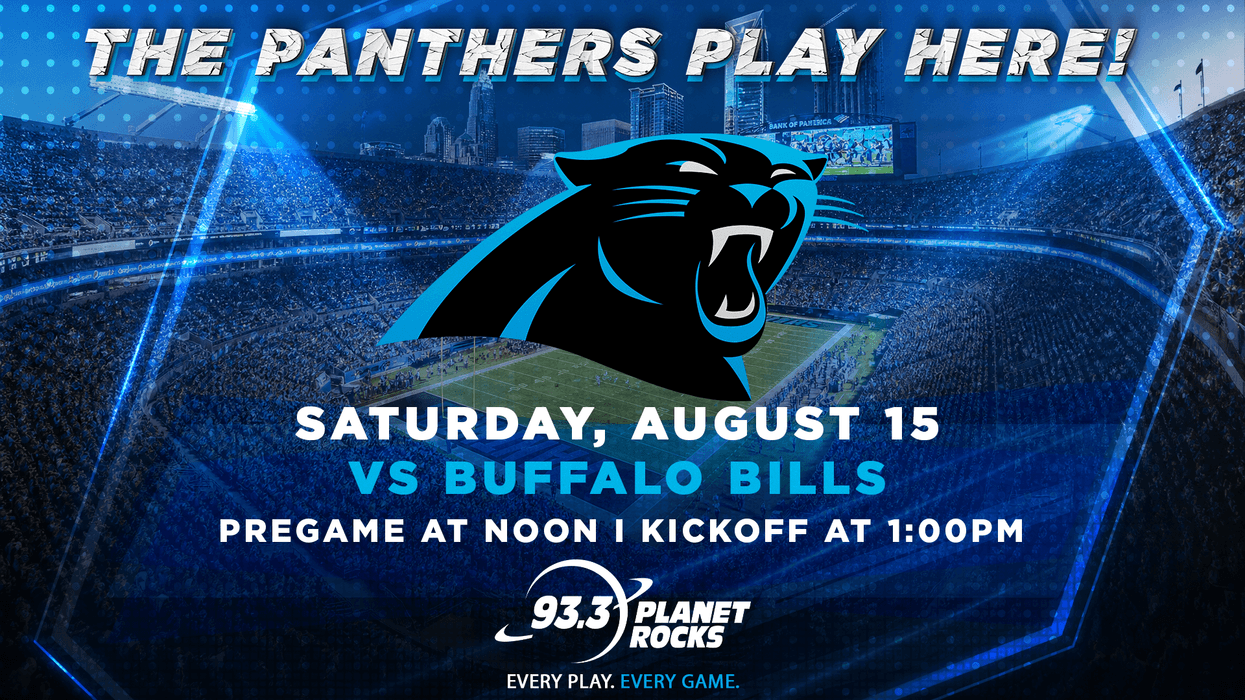 LISTEN LIVE: Panthers vs. Buffalo Bills