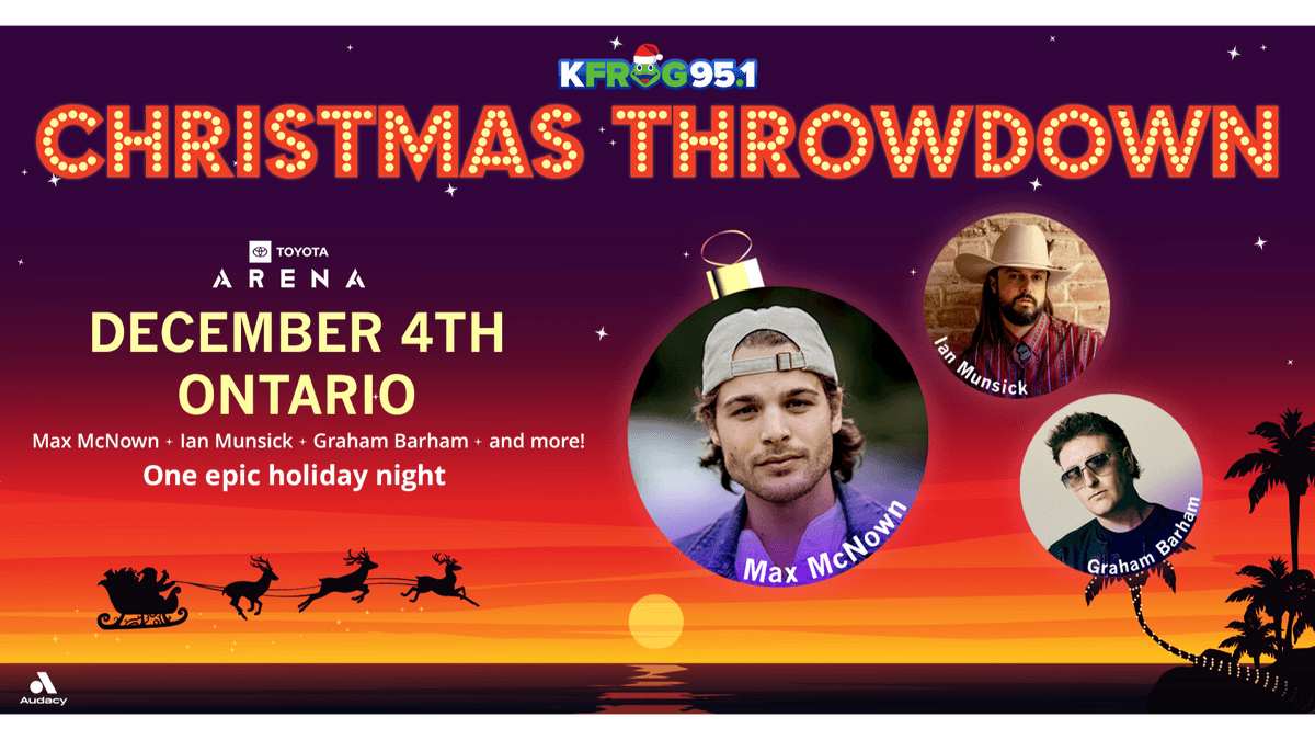 Enter For A Chance To Win K-FROG's Christmas Throwdown Tickets!
