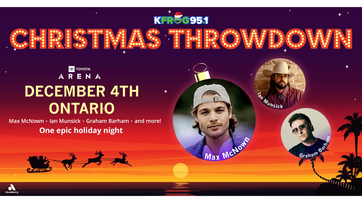 Enter For A Chance To Win K-FROG's Christmas Throwdown Tickets!