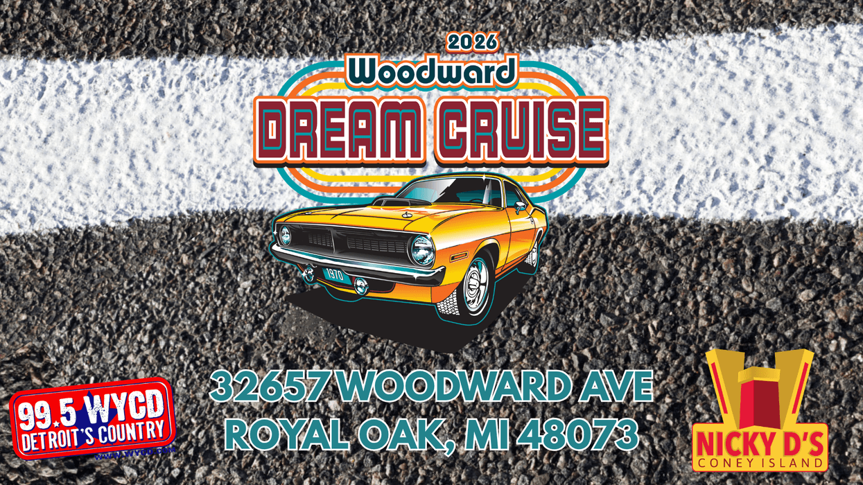 Join 99.5 WYCD at Nicky D's for the Woodward Dream Cruise