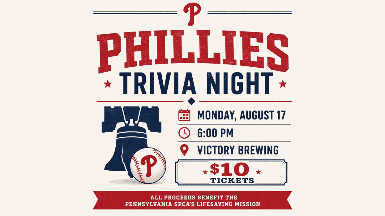 Phillies Trivia Night Benefiting the PSPCA