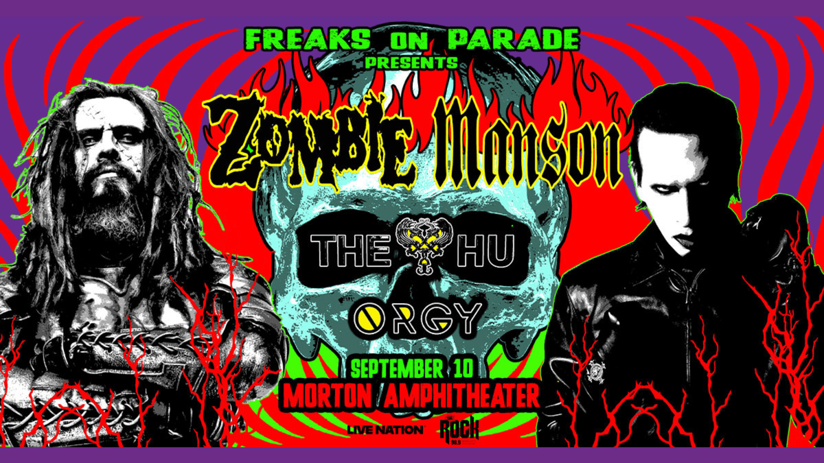 Text in for a chance to win tickets to Rob Zombie and Marilyn Manson!