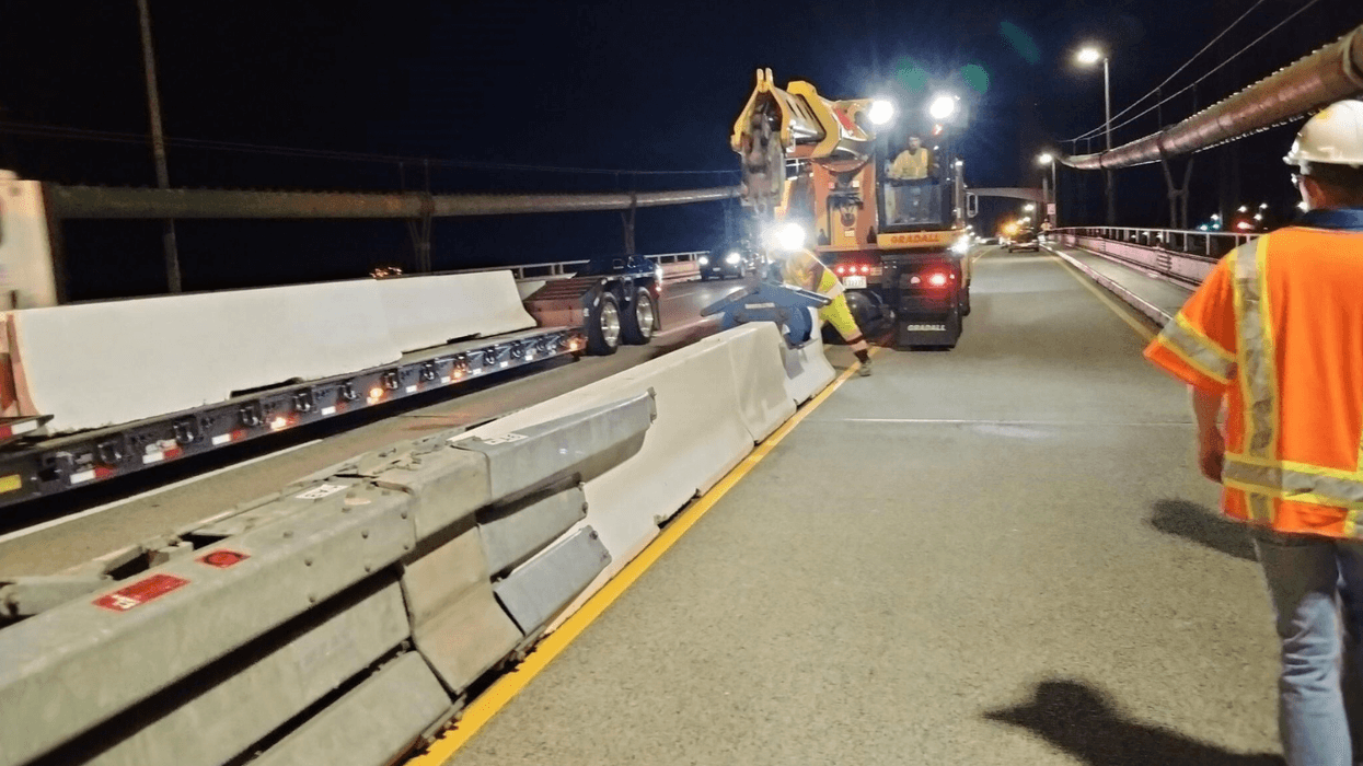Traffic squeeze to start on Delaware Memorial Bridge this Labor Day