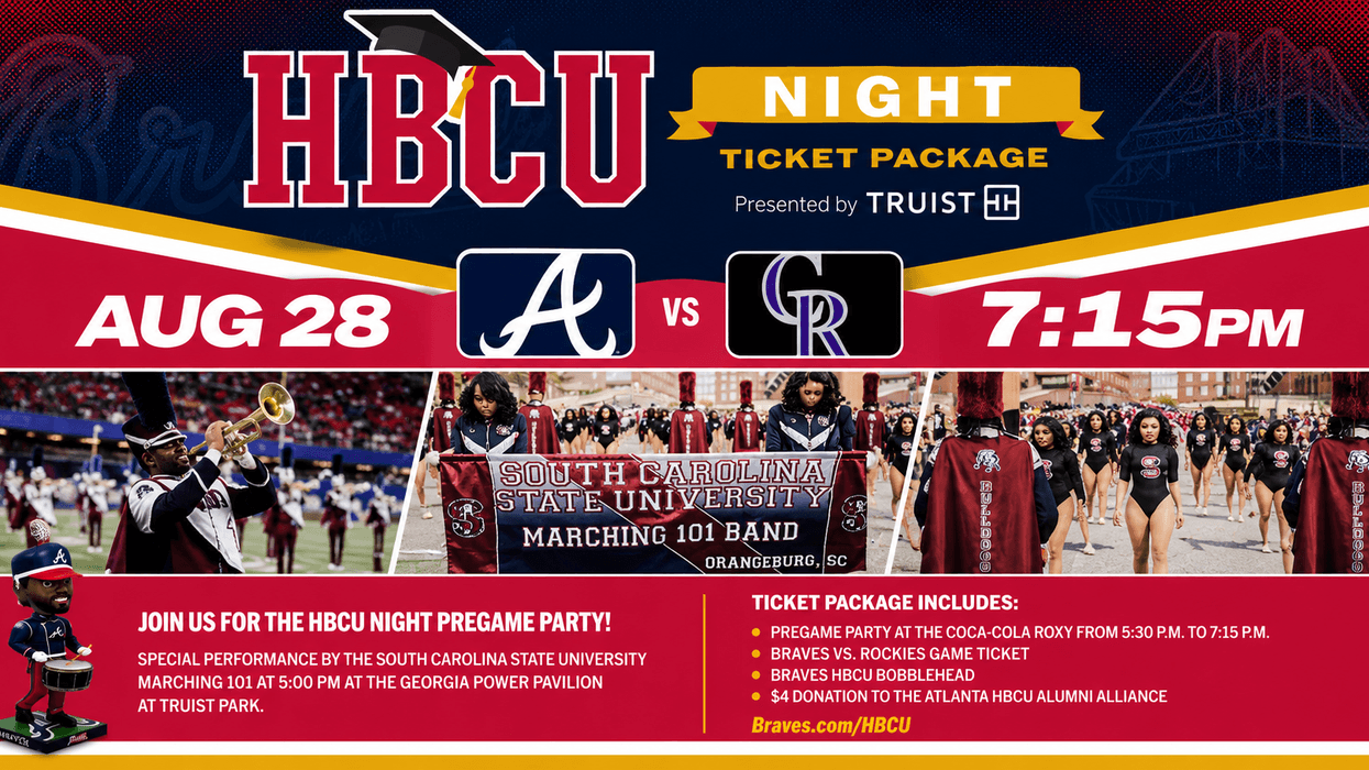 The Atlanta Braves Celebrate HBCU Night